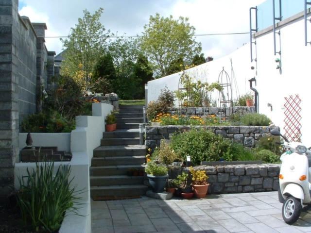 projects - terraced garden